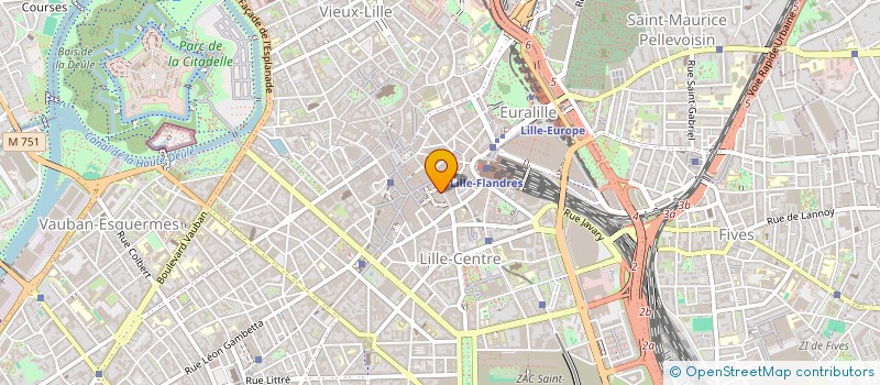 localisation de l'entreprise SCARCE à LILLE