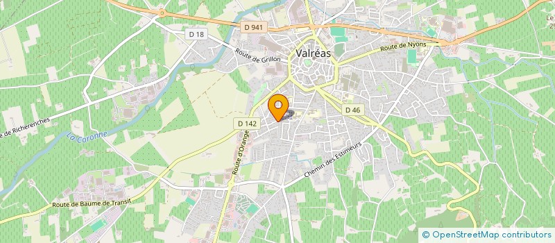 localisation de l'entreprise SCARF à VALREAS