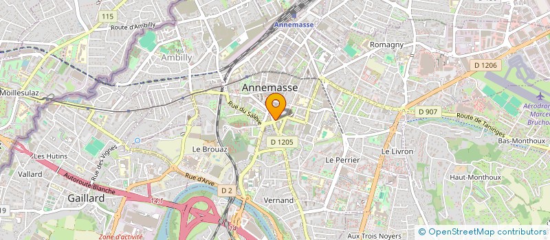 localisation de l'entreprise SCARIMMO à ANNEMASSE