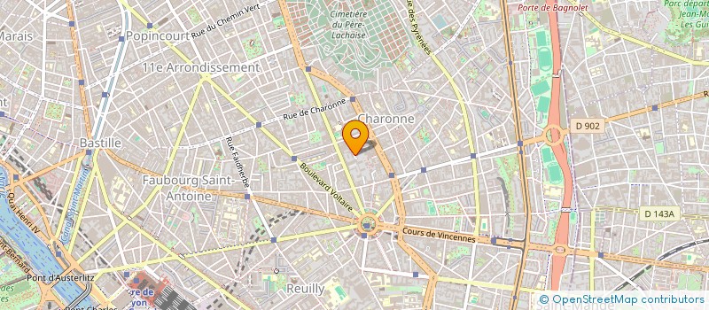 localisation de l'entreprise SCARLA COUTURE  PARIS