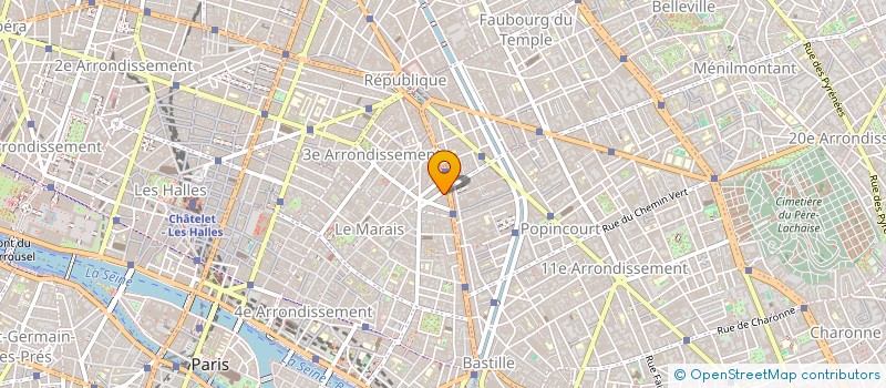 localisation de l'entreprise SCARLET  PARIS