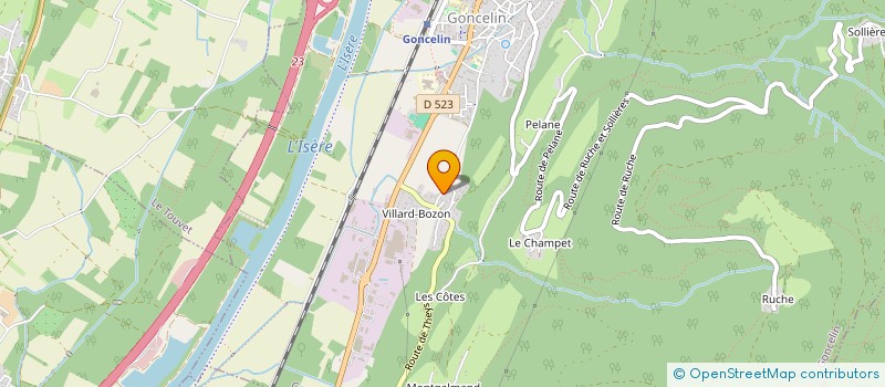 localisation de l'entreprise SCARLET POINT FOUNDATION  CRETS EN BELLEDONNE