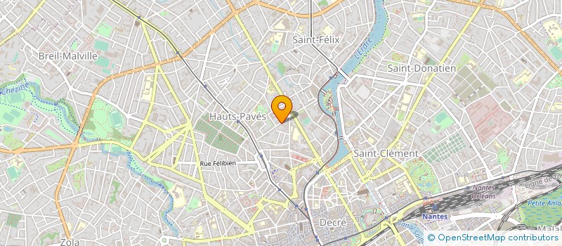 localisation de l'entreprise SCARLETT  NANTES