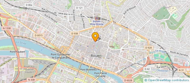 localisation de l'entreprise SCARLETT à ROUEN