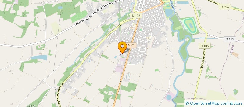 localisation de l'entreprise SCARLETT  FLEURANCE