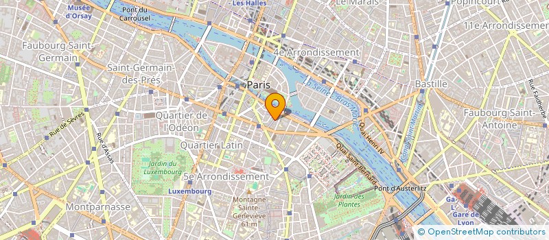 localisation de l'entreprise SCARLETT ET ALICE à PARIS