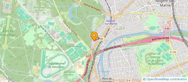 localisation de l'entreprise SCARLETTE B PARIS  NOGENT-SUR-MARNE