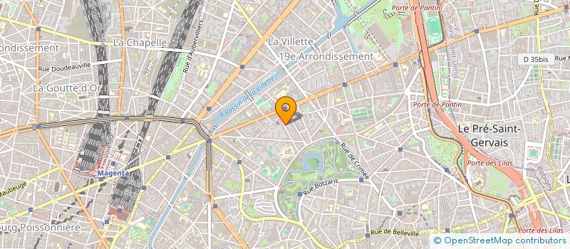 localisation de l'entreprise SCARLIGHT  PARIS