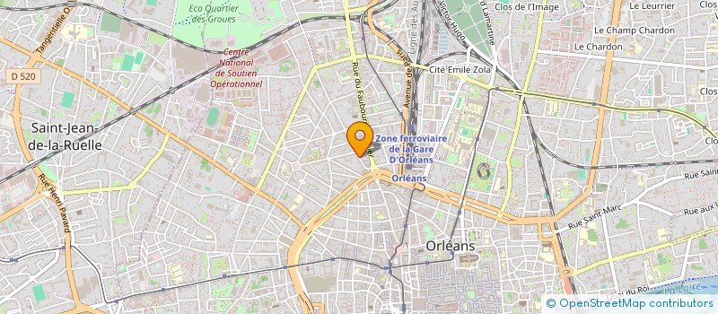 localisation de l'entreprise SCARMAC 2022 à ORLEANS