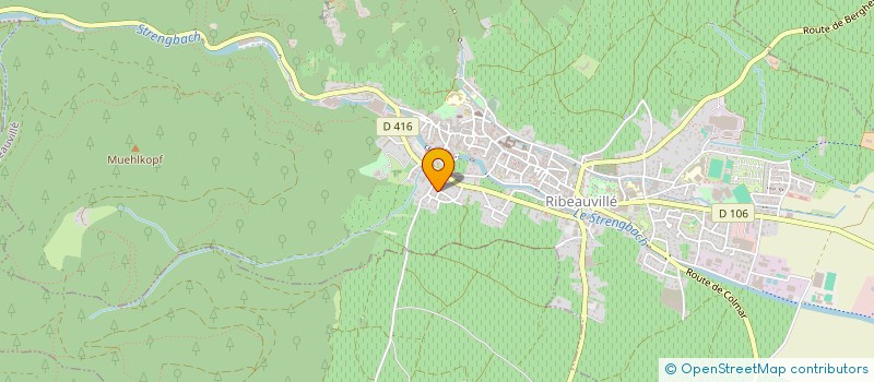 localisation de l'entreprise SCAROL CREATEUR D'ESPACE  RIBEAUVILLE