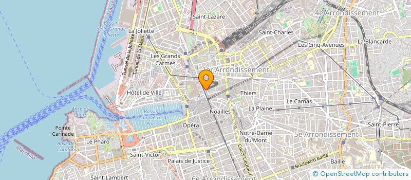 localisation de l'entreprise SCARPA à MARSEILLE