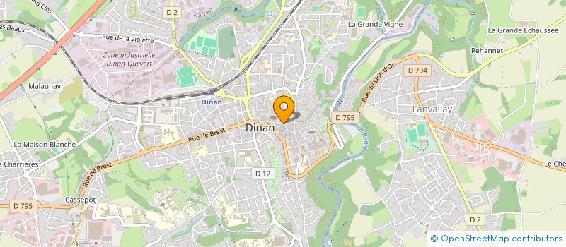 localisation de l'entreprise SCARPA à DINAN