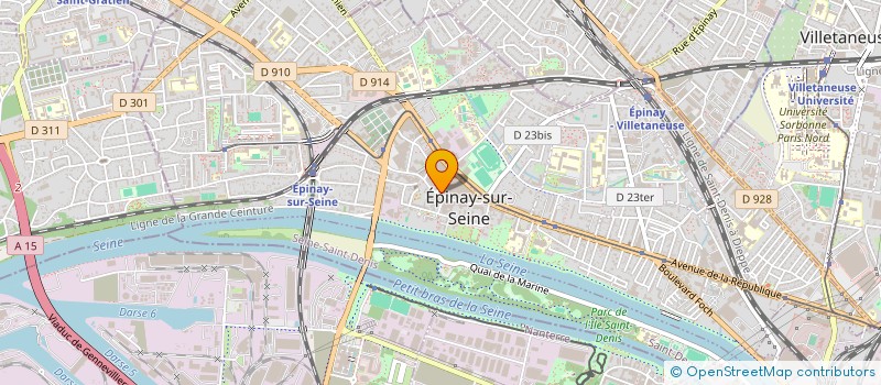 localisation de l'entreprise SCARPA DIEM à EPINAY-SUR-SEINE