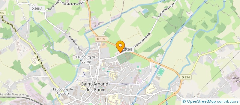 localisation de l'entreprise SCARPE SANTE à SAINT-AMAND-LES-EAUX