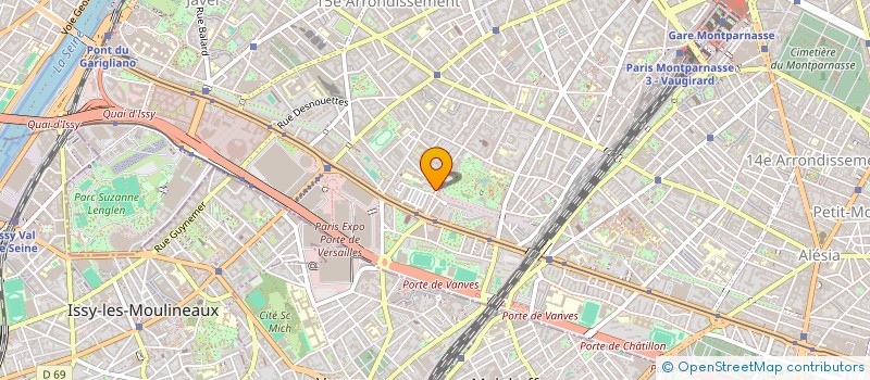 localisation de l'entreprise SCARS  PARIS