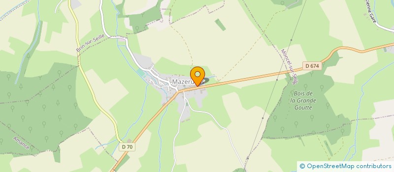 localisation de l'entreprise SCARY PIZZA  MAZERULLES