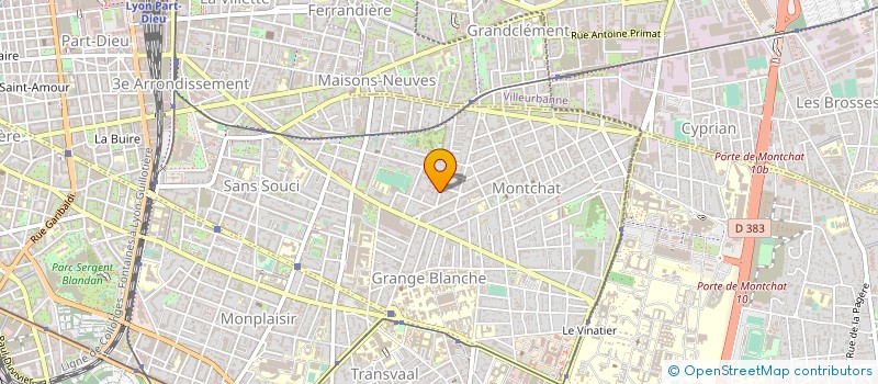 localisation de l'entreprise SCATE à LYON