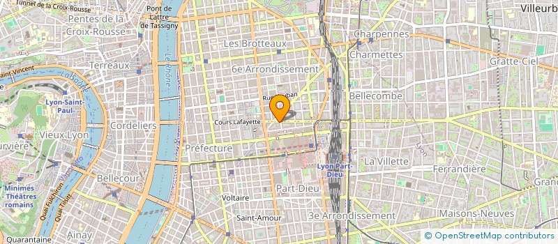 localisation de l'entreprise SCATTI à LYON