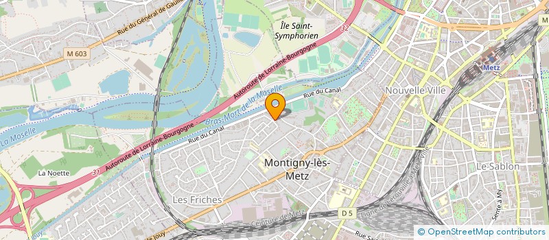 localisation de l'entreprise SCATTOLINI FRANCE SARL à MONTIGNY-LES-METZ
