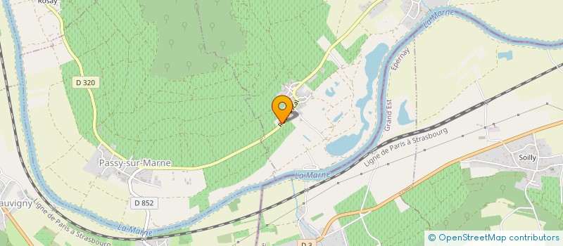 localisation de l'entreprise SCAV BELLEVUE à TRELOU-SUR-MARNE