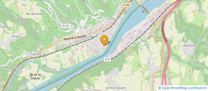 localisation de l'entreprise SCB  LONGES