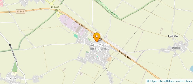 localisation de l'entreprise SCB  SAINT-MARTIN-DE-FRAIGNEAU