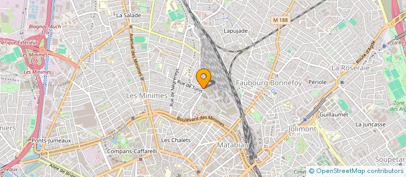 localisation de l'entreprise SCB CONCEPTS  TOULOUSE