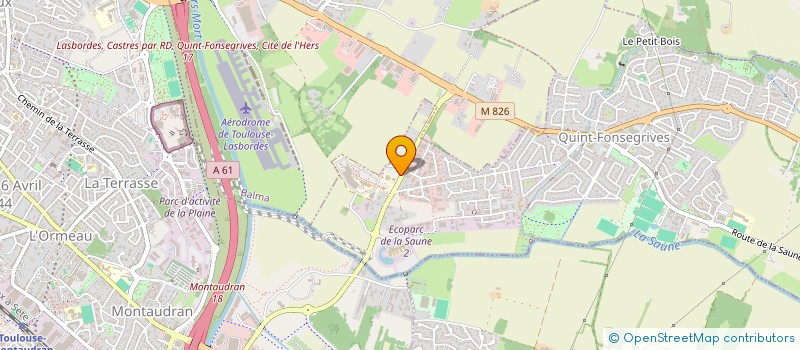 localisation de l'entreprise SCB FRANCE PARTICIPATIONS SA à QUINT-FONSEGRIVES
