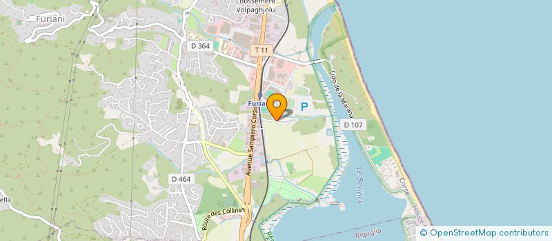 localisation de l'entreprise SCB IMPEGNU  FURIANI