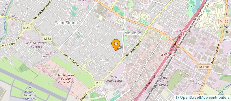 localisation de l'entreprise SCB PERPIGNAN à TOULOUSE