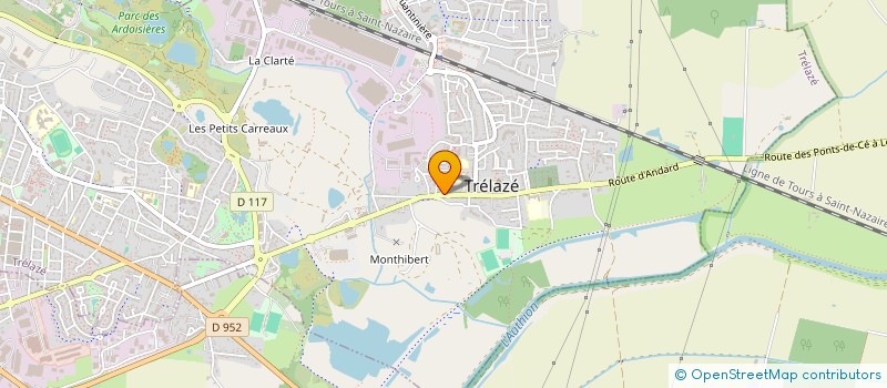 localisation de l'entreprise SCB SARL  TRELAZE
