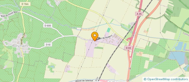 localisation de l'entreprise SCB SOCIETE CIVILE DE BERGHEIM à BERGHEIM