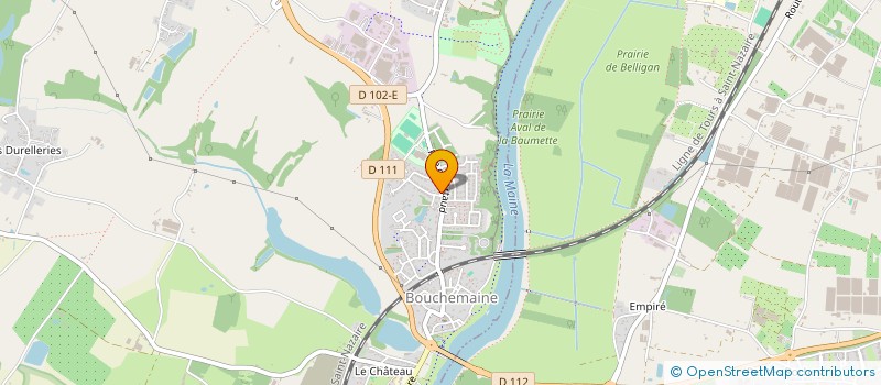 localisation de l'entreprise SCBG49  BOUCHEMAINE