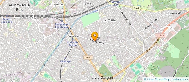 localisation de l'entreprise SCBI à LIVRY-GARGAN