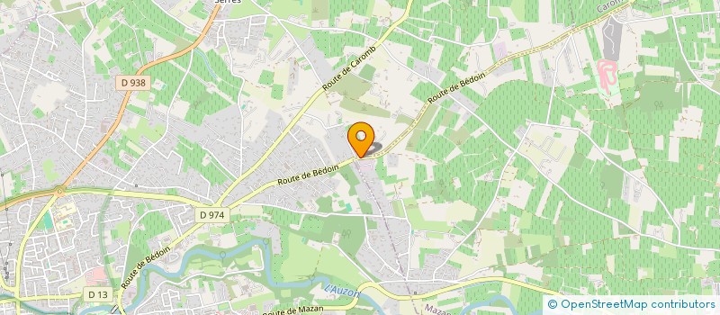 localisation de l'entreprise SCBL  CARPENTRAS