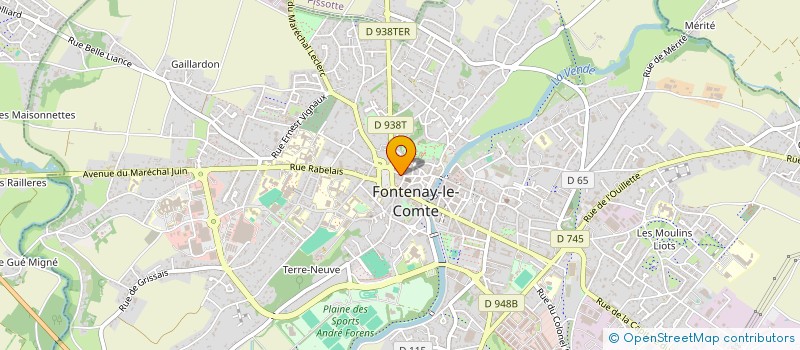 localisation de l'entreprise SCBRDDJ  FONTENAY-LE-COMTE