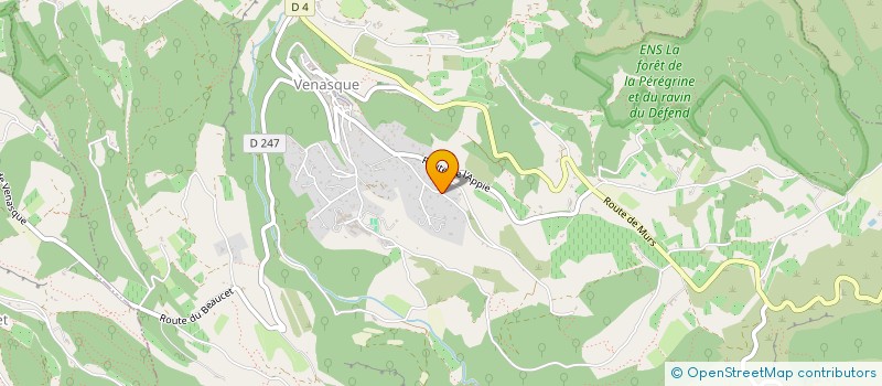 localisation de l'entreprise SCC  VENASQUE