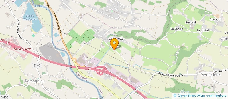 localisation de l'entreprise SCC à CHAMBERY