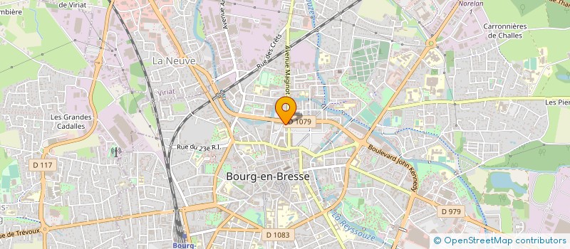 localisation de l'entreprise SCC CONSTR TERRES BOURDIN 2 à BOURG-EN-BRESSE