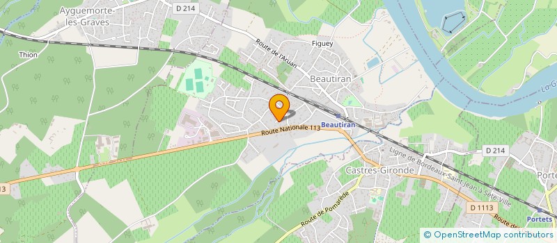 localisation de l'entreprise SCC SOFT COMPUTER FRANCE  BEAUTIRAN