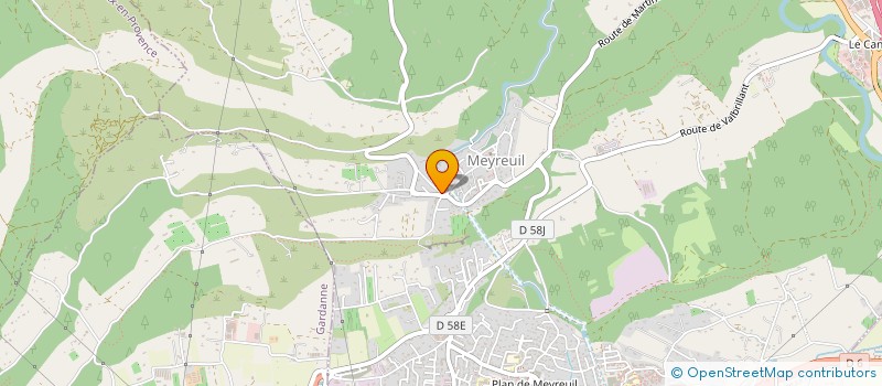 localisation de l'entreprise SCCA DE BESOMBES GRAUEC  MEYREUIL