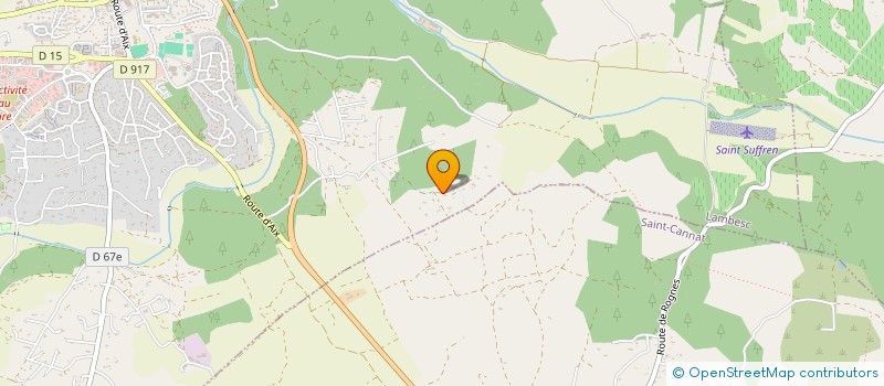localisation de l'entreprise SCCA DU 707 CHEMIN DE CABRIERES à LAMBESC