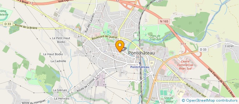 localisation de l'entreprise SCCA MB  PONTCHATEAU