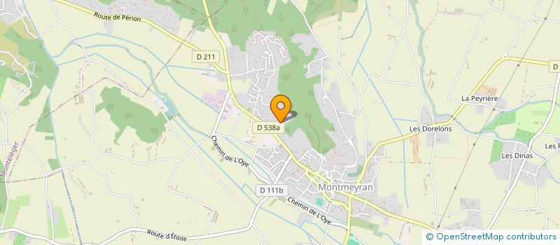 localisation de l'entreprise SCCB PRO  MONTMEYRAN