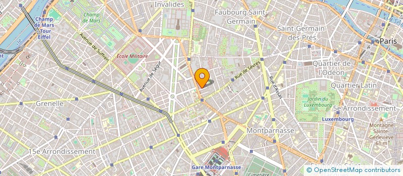 localisation de l'entreprise SCCC BOULOGNE GALLIENI à PARIS
