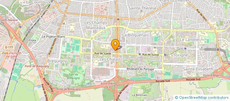 localisation de l'entreprise SCCC FLEURS DE SEL à RENNES