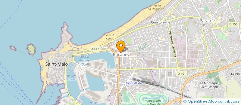 localisation de l'entreprise SCCC LE CLOS GUEN 1 à SAINT-MALO