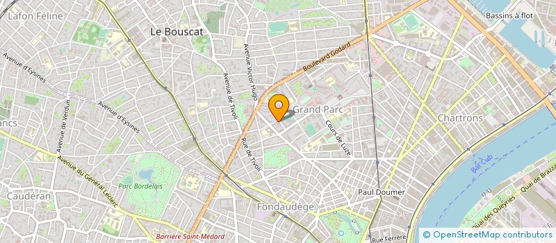 localisation de l'entreprise SCCC LE TRASSYL à BORDEAUX