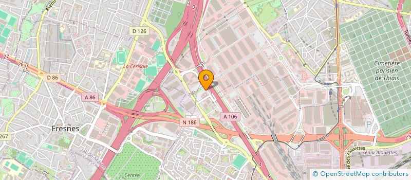 localisation de l'entreprise SCCC LES BALCONS DES PYRENNEES  RUNGIS