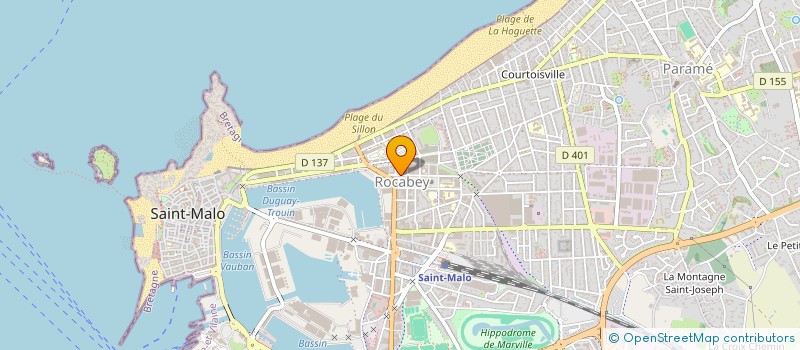 localisation de l'entreprise SCCC LES BASSES LANDES à SAINT-MALO